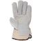 Magid Leather Palm Gloves, Wing Thumb, Gray, Large, 12 PK TB824E - alternate 2